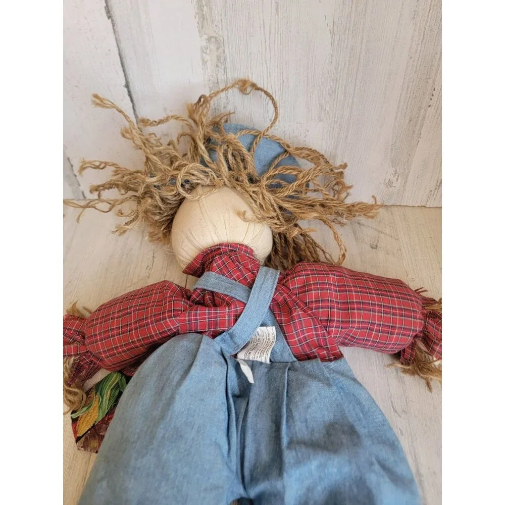 Plush vintage‎ scarecrow Halloween hanging home decor